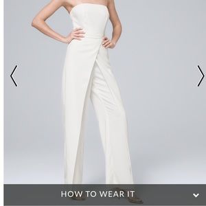 White Jumpsuit from WHBM